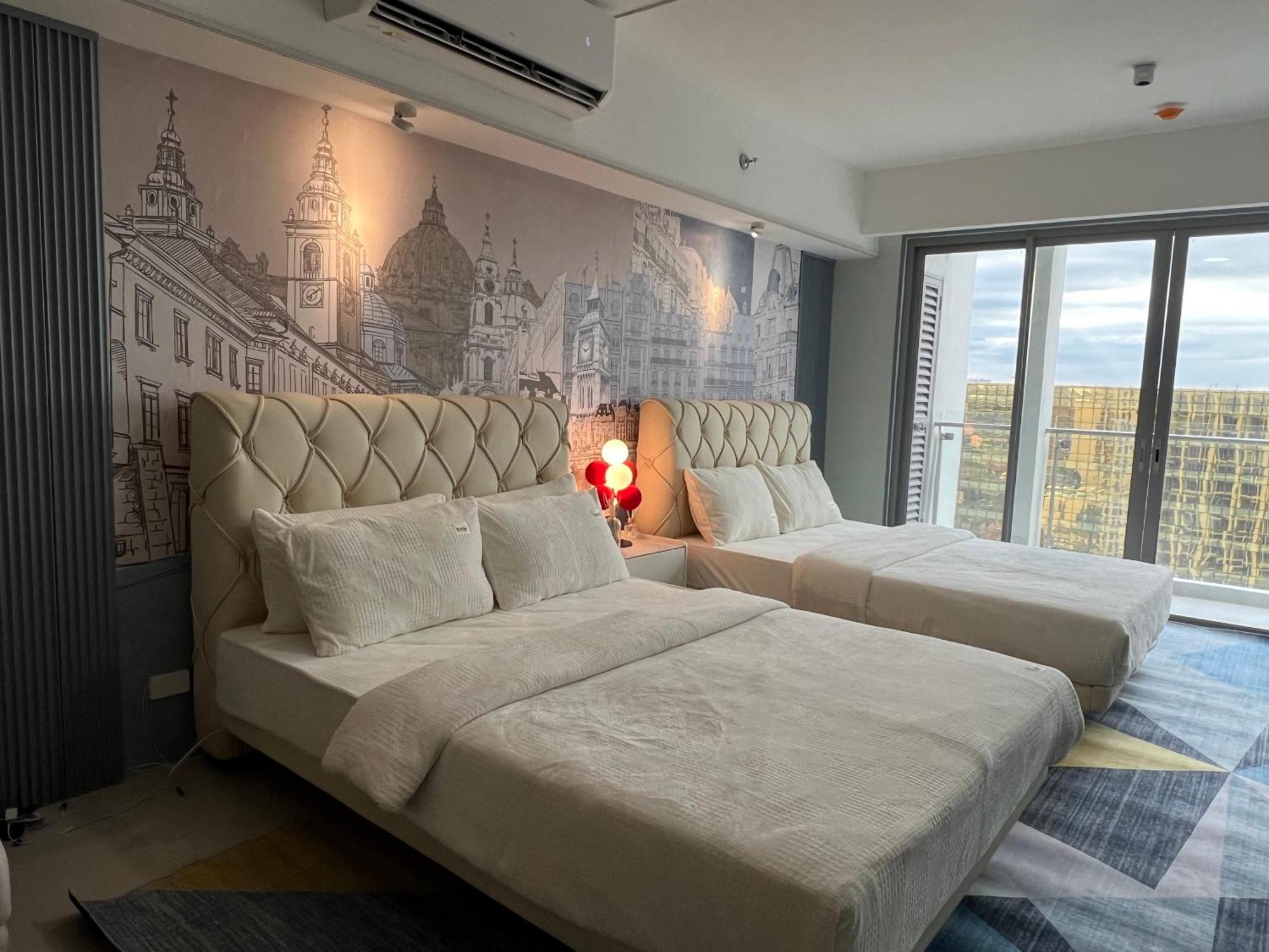 Luxurious European Style Penthouse Modern Apart Ment Cross City Of Dreams Okada Solaire Moa Airport 마닐라 외부 사진