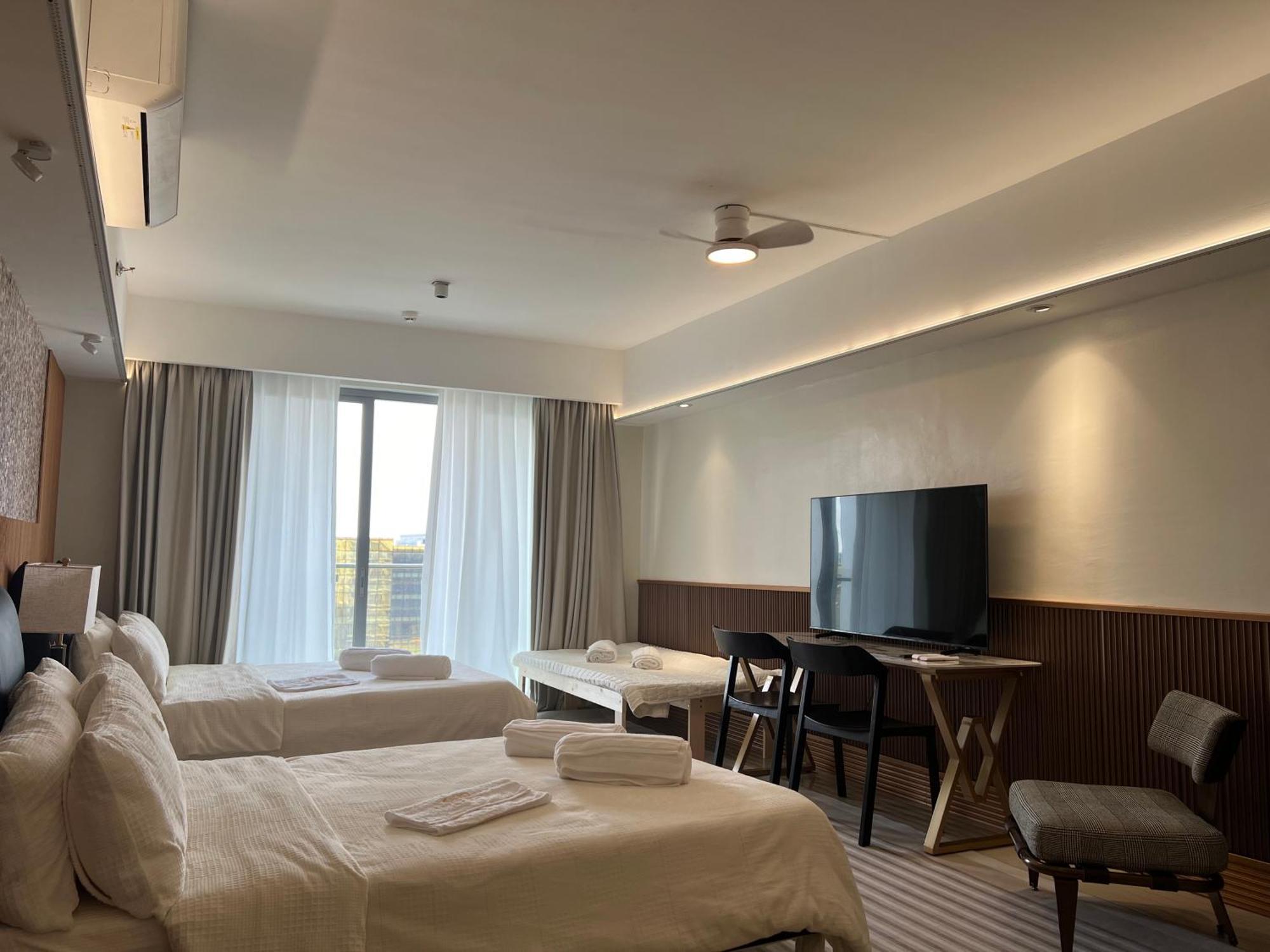 Luxurious European Style Penthouse Modern Apart Ment Cross City Of Dreams Okada Solaire Moa Airport 마닐라 외부 사진