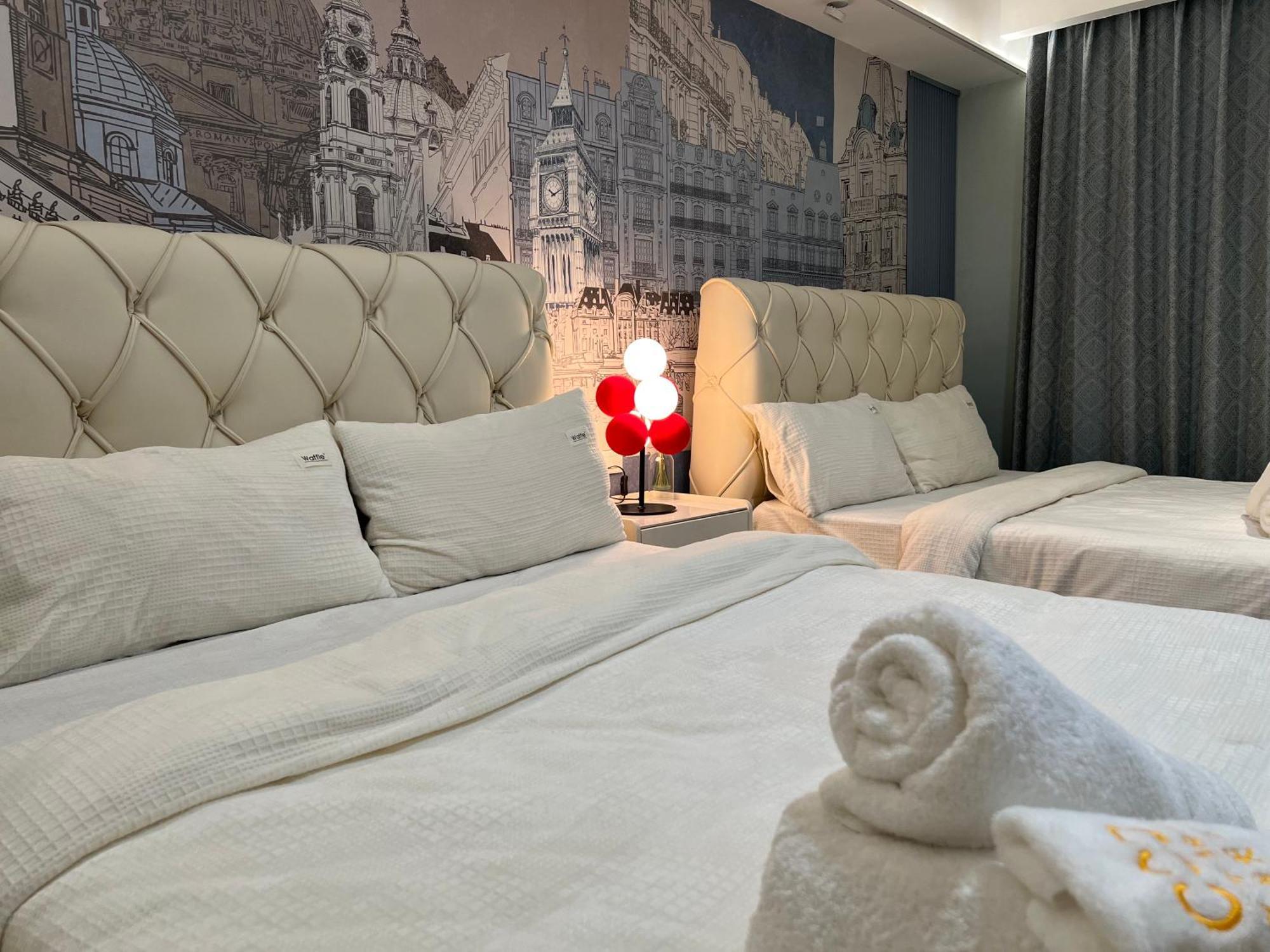 Luxurious European Style Penthouse Modern Apart Ment Cross City Of Dreams Okada Solaire Moa Airport 마닐라 외부 사진